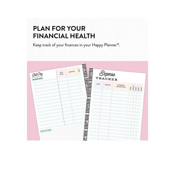 2 Packs The happy planner New budget planner - Picture 4 of 7